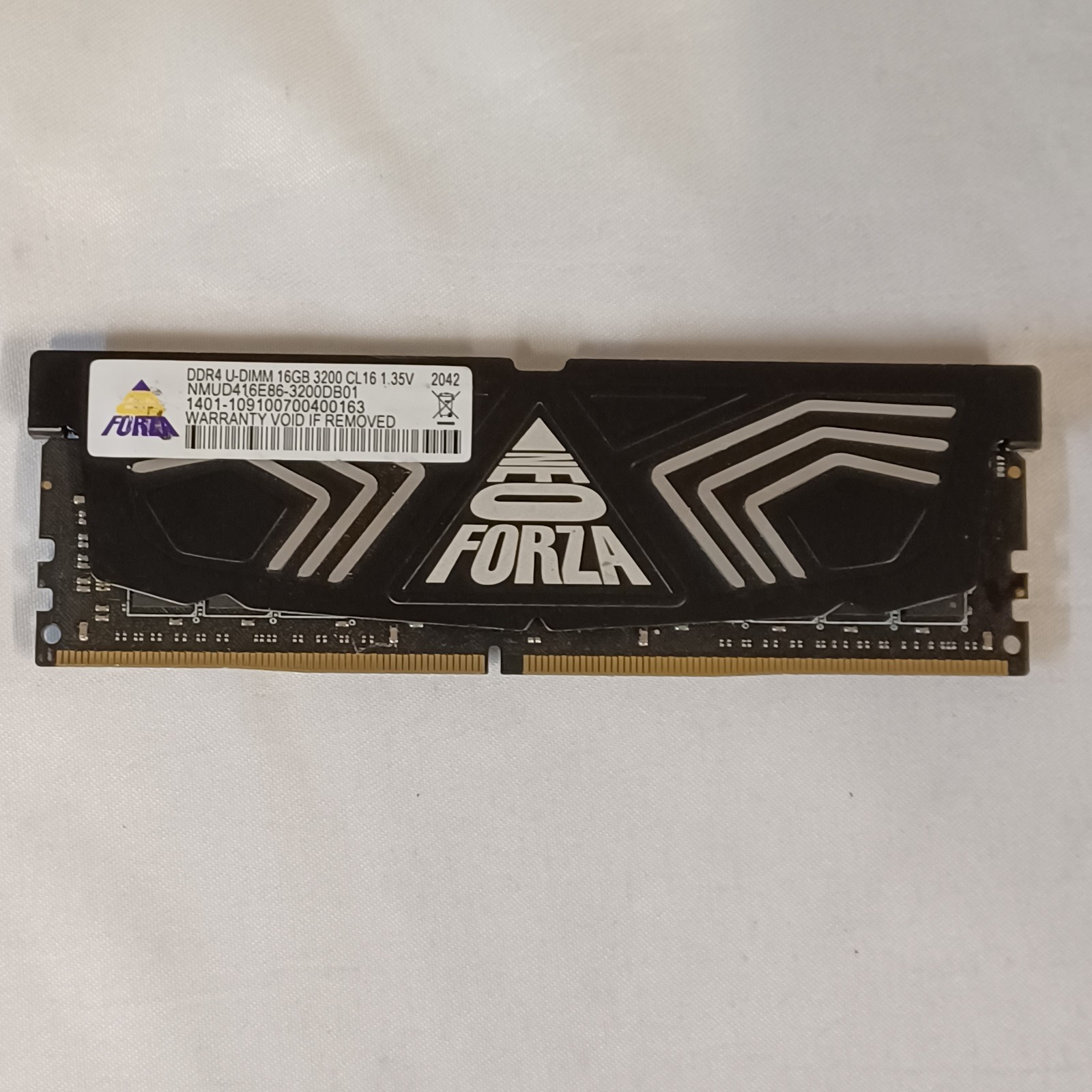 Neo Forza 16GB (1x16GB) Desktop Gaming RAM DDR4 3200MHz NMUD416E86-3200DB01