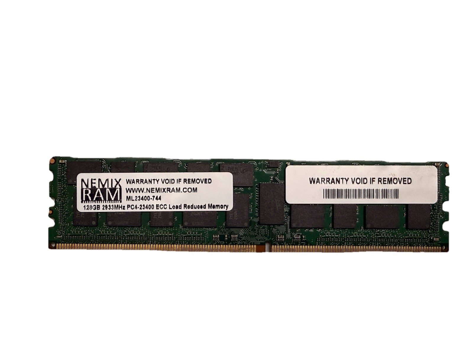 NEMIX 128GB DDR4 2933MHz ML23400-744 PC4-23400 ECC Load Reduced Server RAM