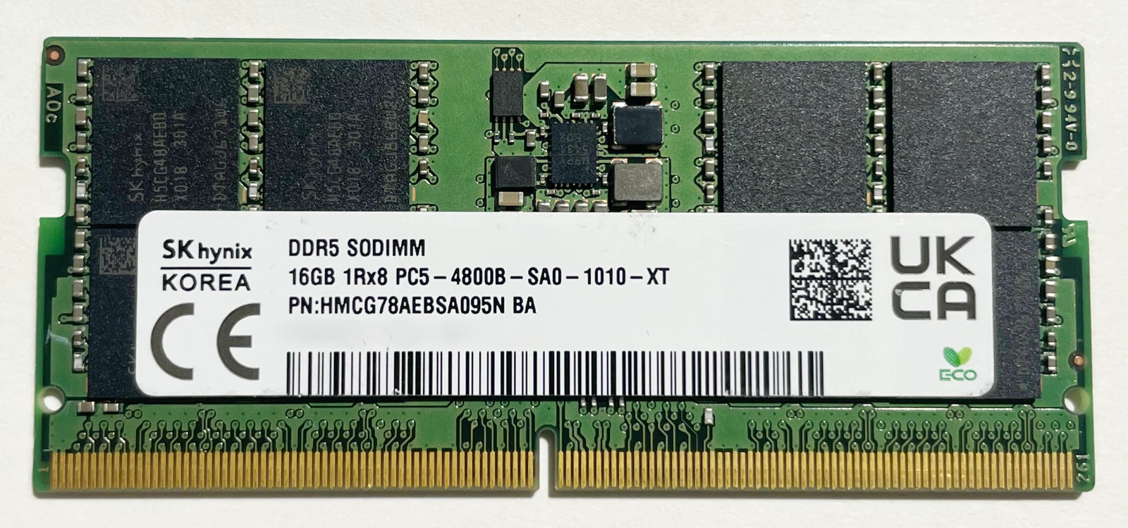 SK hynix 16GB PC5 4800 1RX8 Laptop Memory HMCG78AEBSA095N *TESTED*