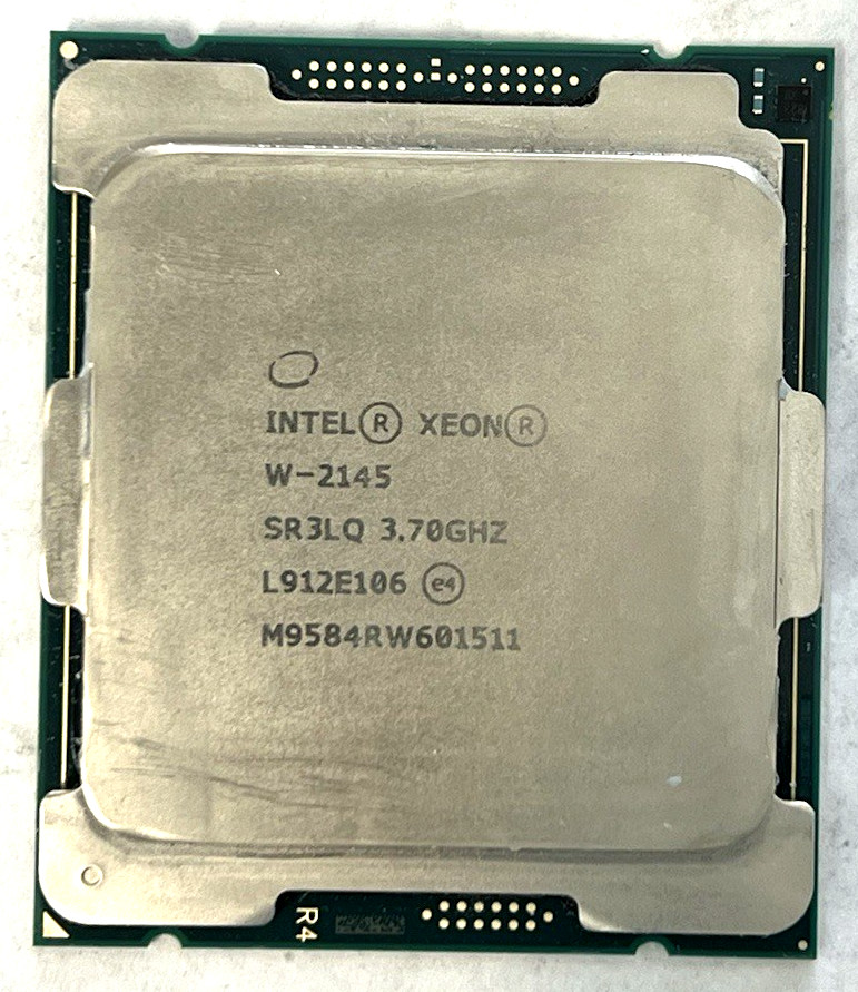 Intel Xeon W-2145 3.70 GHz CPU 8 Core 11 MB 8.0GT/s LGA2066 Processor SR3LQ