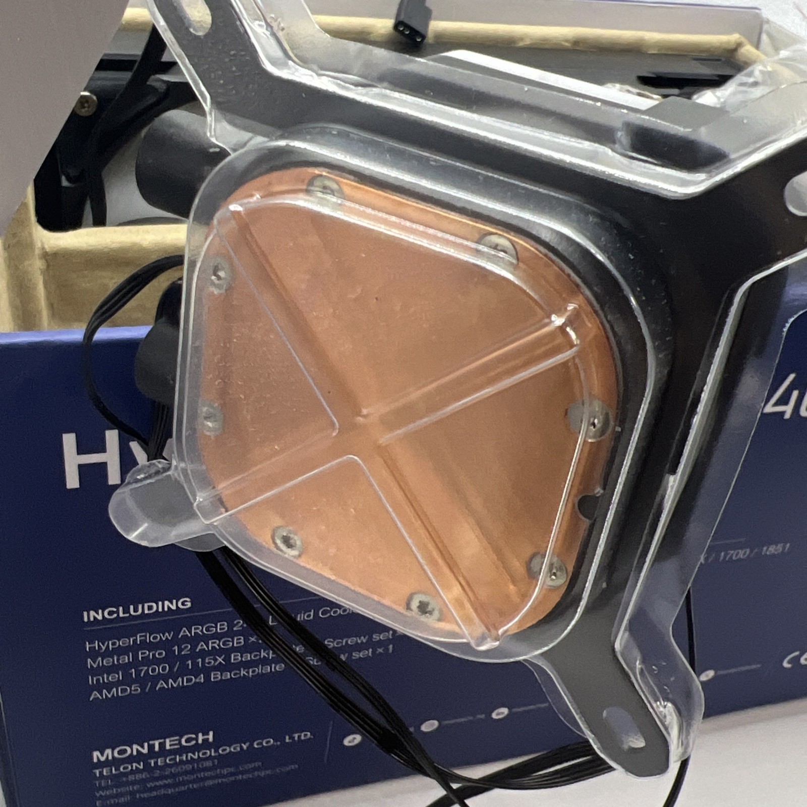 MONTECH HyperFlow ARGB 240 – AIO CPU Liquid Cooler – Used