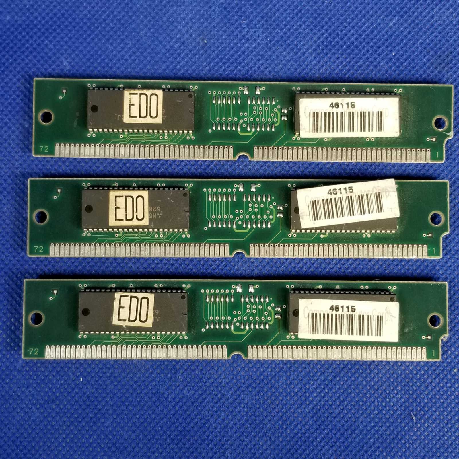COMPAQ 185172-002 72 Pin SIMM Memory EDO RAM Module for Vintage Computer Systems