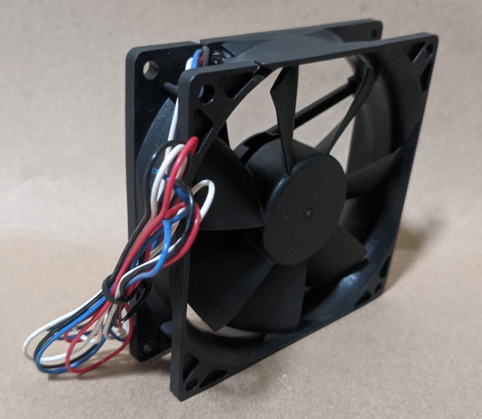 3-Pack Quiet Dual Ball Bearing 92mm x 25mm 3/4-Pin 12V 0.22A PC Case Cooling Fan