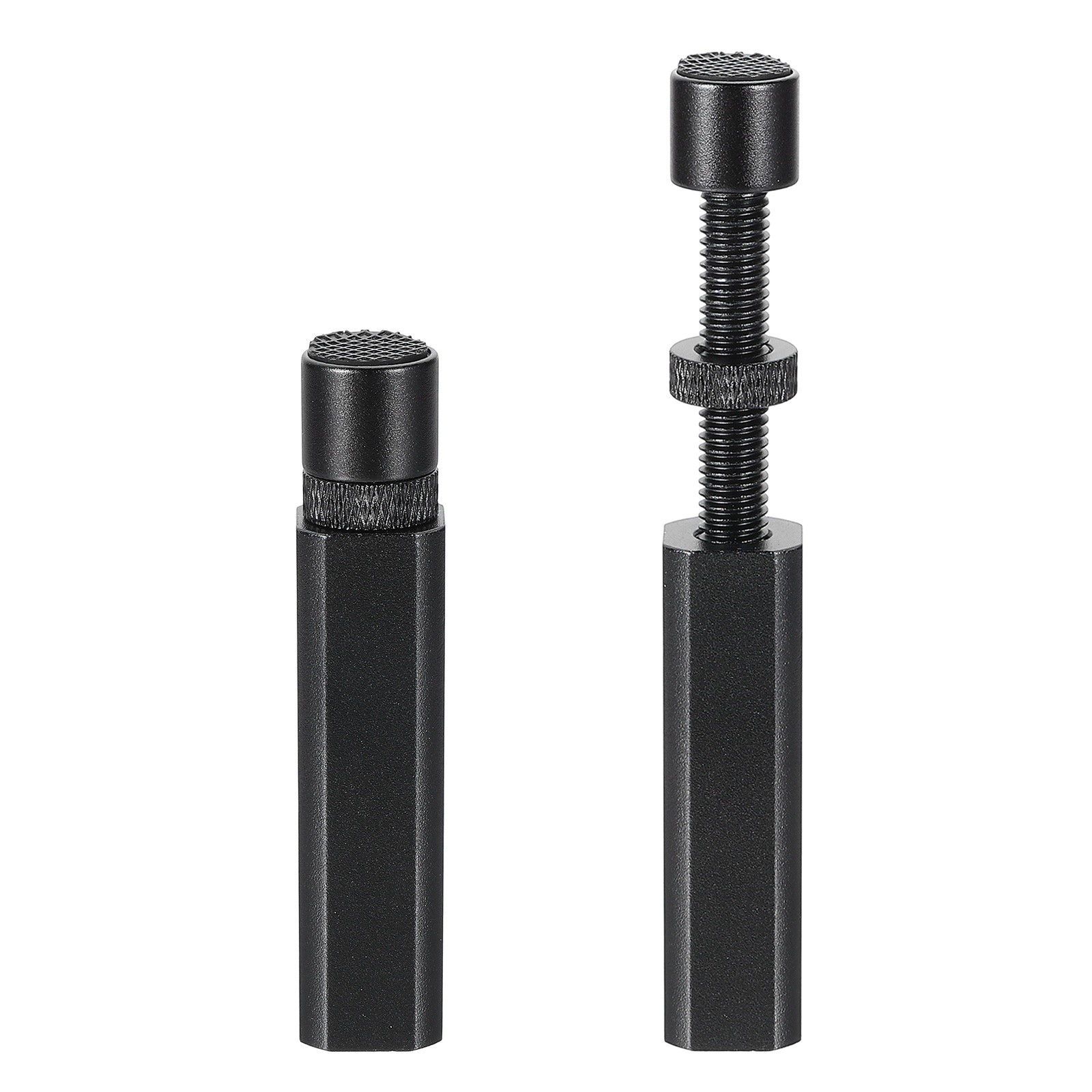 GPU Support Stand, 2Pcs Graphics Card Support Square 2.8-4.7 Inch, Black