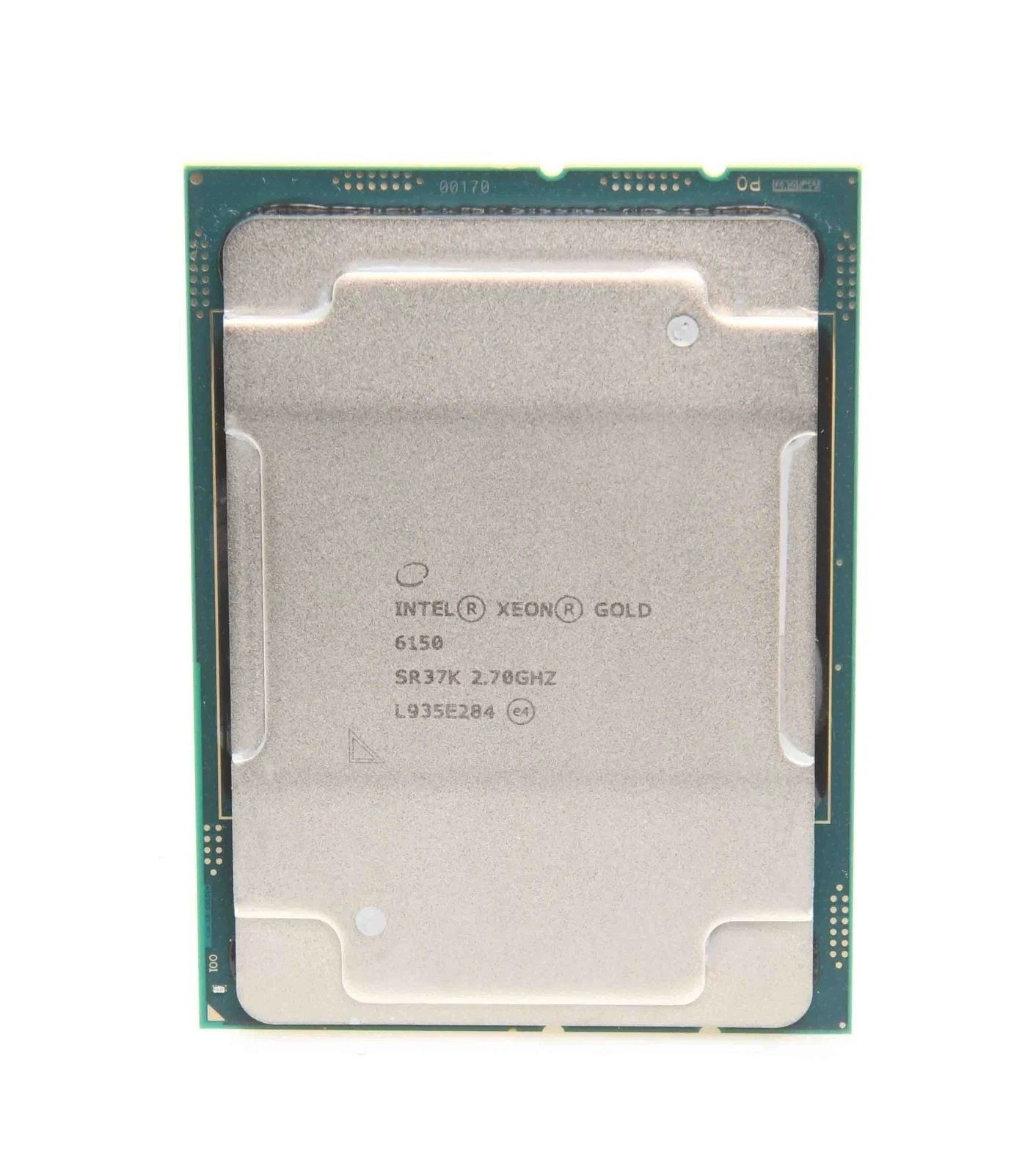 (Lot of 2) SR37K Intel Xeon Gold 6150 18-Core 2.70GHz 165W Matching Pair Set