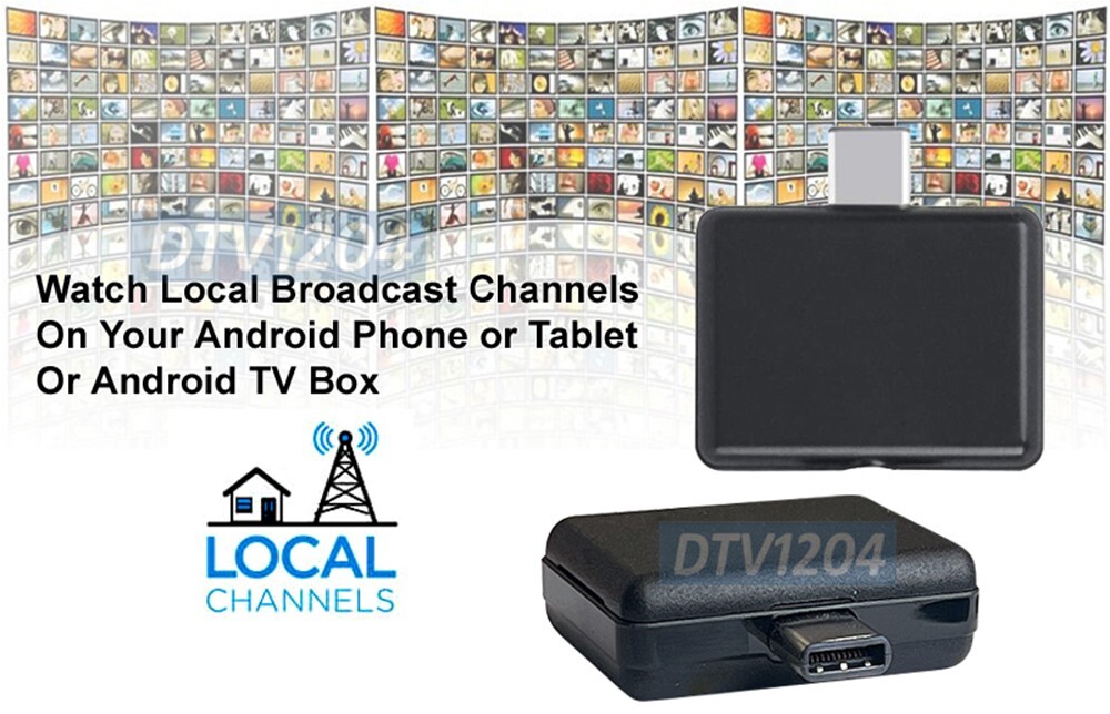 USB Type-C Digital TV Tuner For Android Tablet Smart Phone