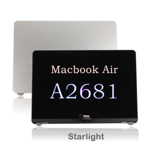 For Macbook Air A2681 13.6in LCD Display Screen Assembly Replacement Starlight