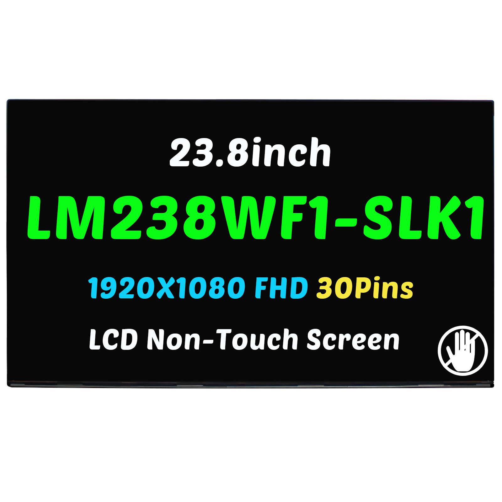 23.8inch LCD Display Panel for ASUS 18010-23800500 Non-Touch IPS FHD 95% of sRGB