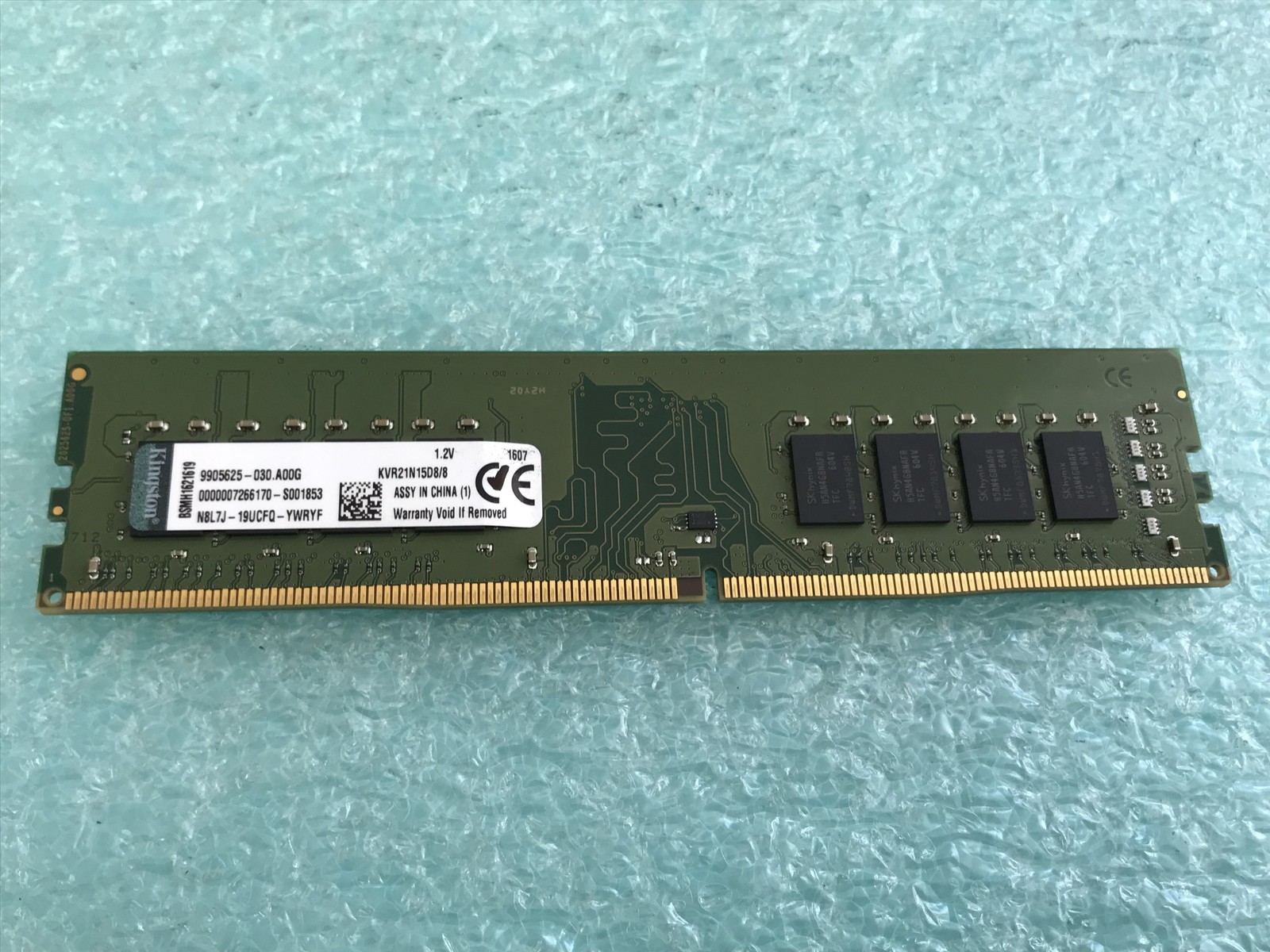Kingston KVR21N15D8/8 8GB DDR4 2133MHz Desktop UDIMM RAM – R434A