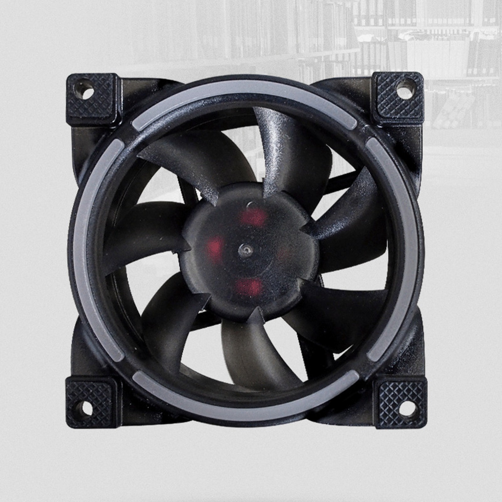 80mm 5V ARGB PWM Case Fan, MFDB Hydraulic Bearing 800-2500RPM 7 Blades