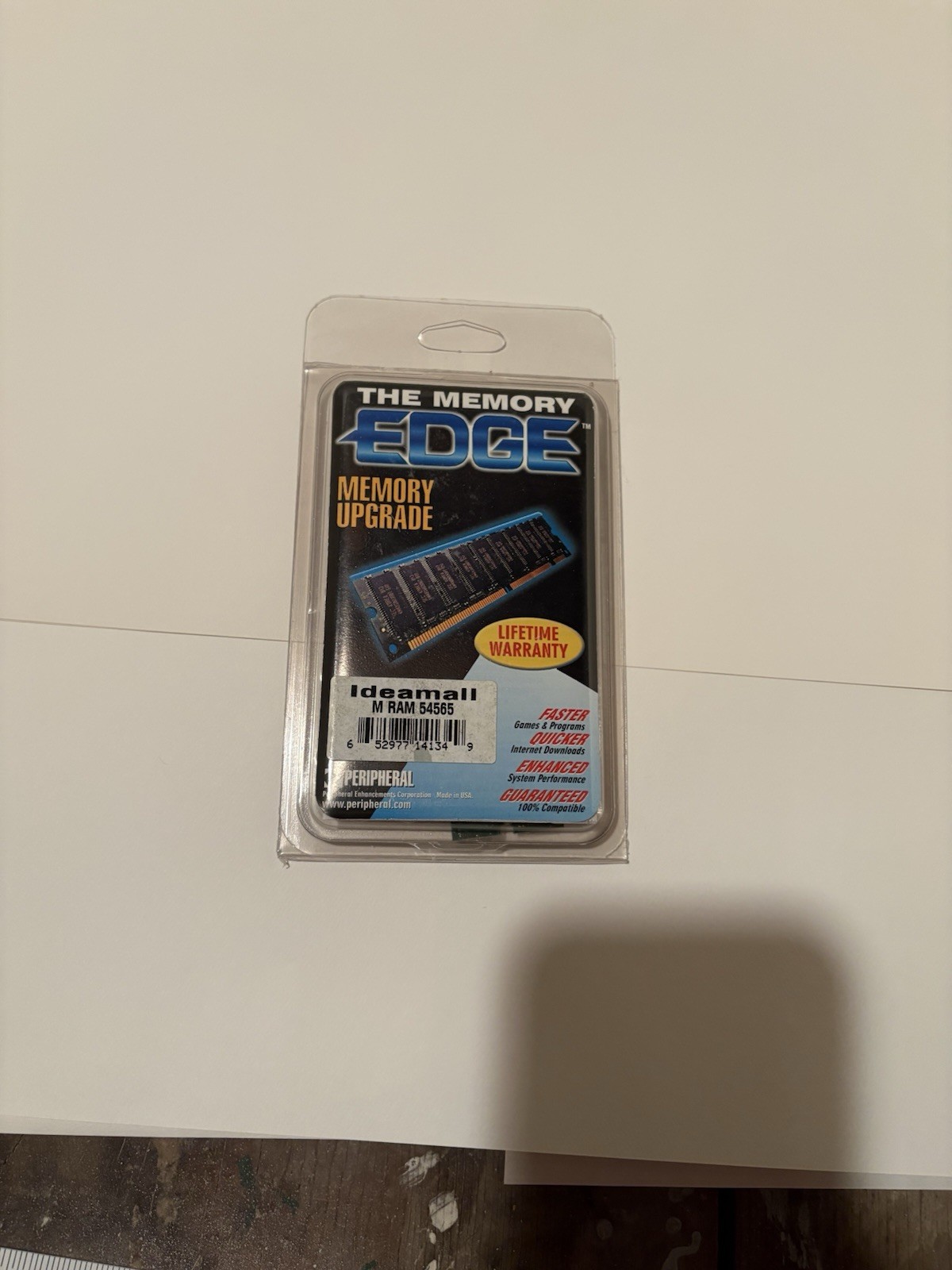 The Memory edge Memory Upgrade Peripheral PC-100 RAM 128MB
