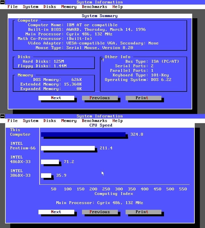 486 MAX Mk2 – Lucky Star LS-486E Socket 3, AMD 5×86 at 150Mhz, 16MB 60ns FPM RAM