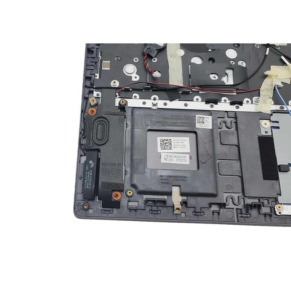 New For Dell Vostro 15 5510 5515 0JVYYX Palmrest Touchpad Backlit Keyboard Gray