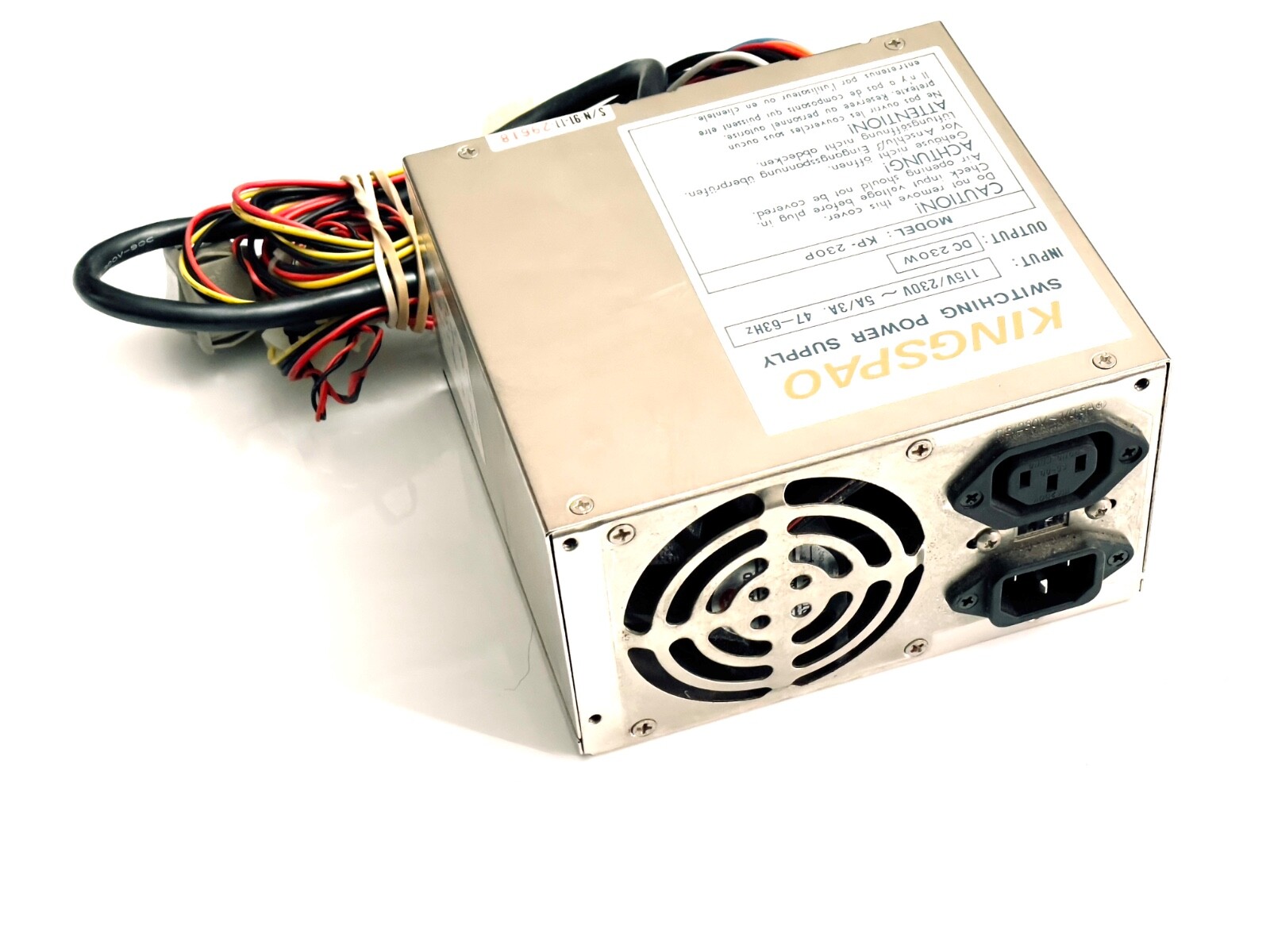 Kingspao KP-230P switching power supply input 115V /230V