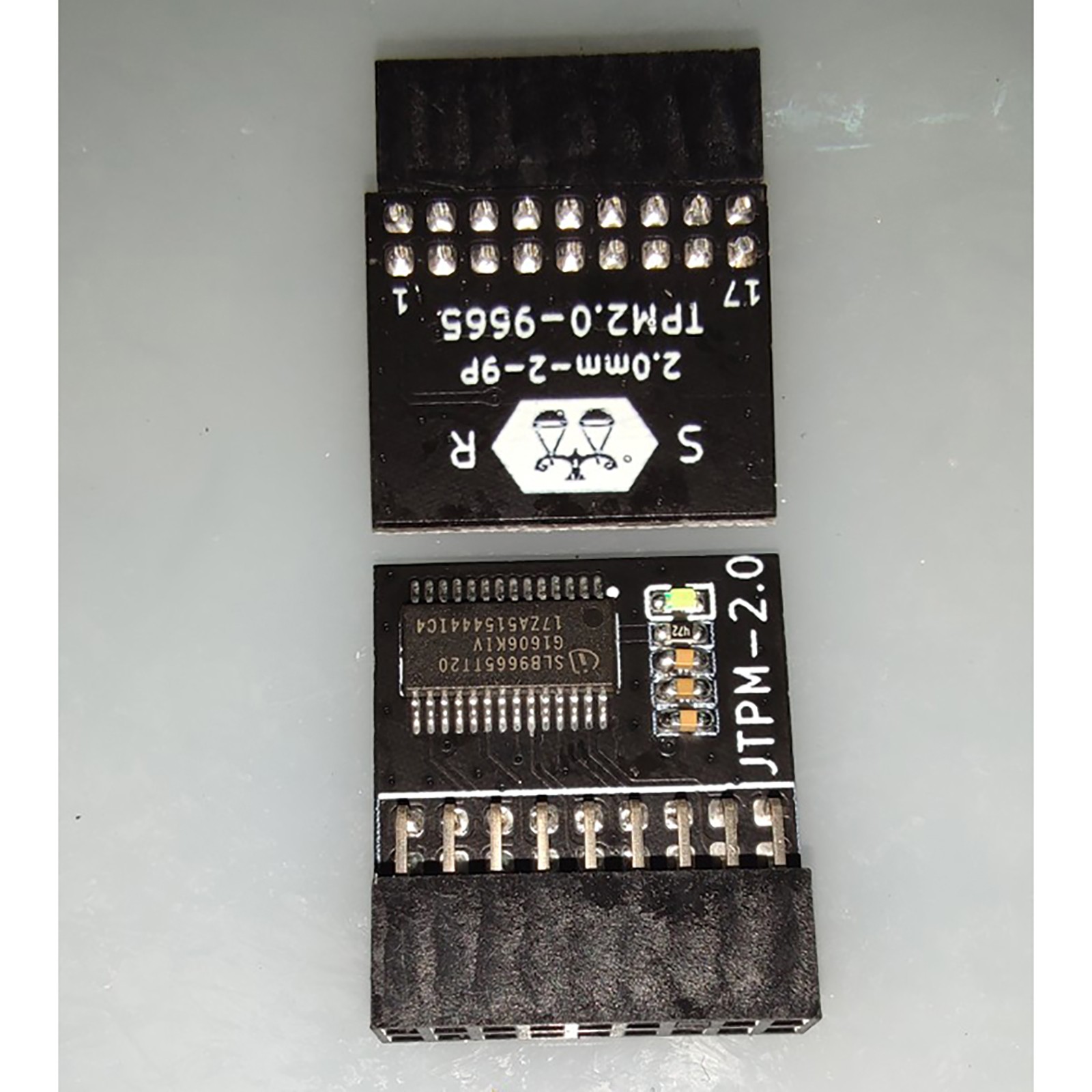 TPM2.0 Module ASRock TPM 18-1 Pin Security Module Board Win11 for Infineon