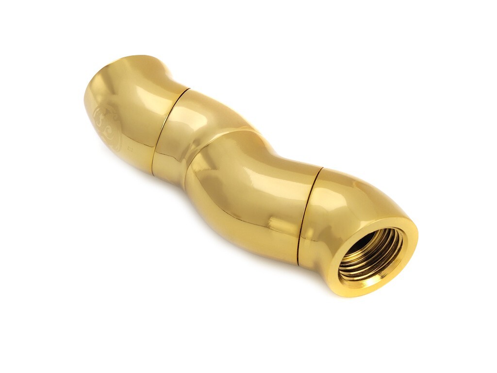 Bitspower True Brass Triple Rotary Snake-Style Dual IG1/4″ Extender