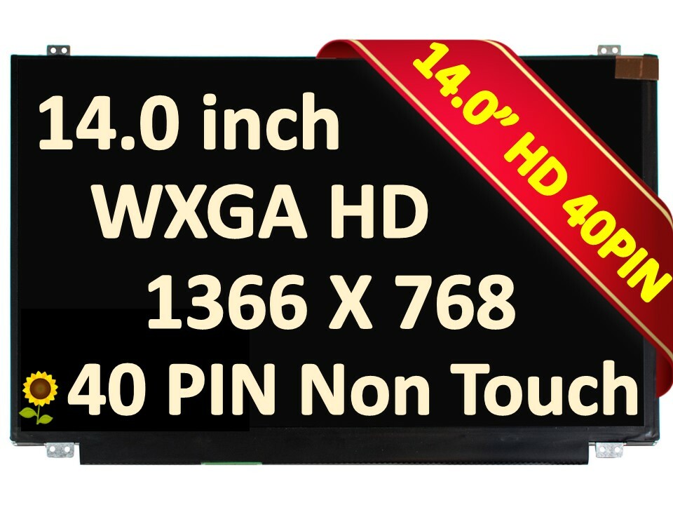 Dell INSPIRON 14R 5420 Laptop Screen 14 SLIM LED LCD BOTTOM RIGHT WXGA HD
