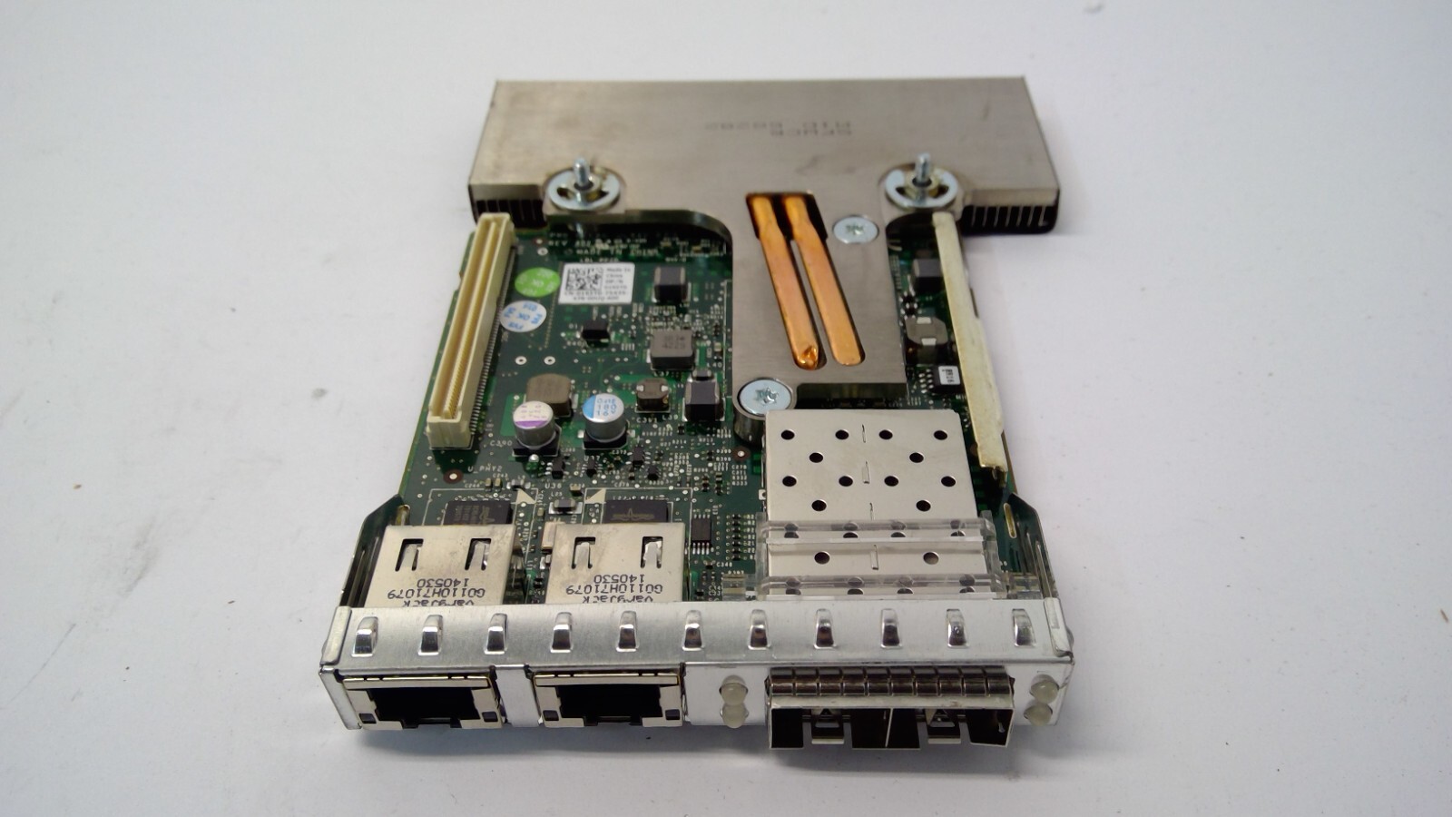Dell 0165T0 Broadcom 57800S Quad Port SFP+ 2x10GbE RJ45 2x1GbE NIC Daughter Card