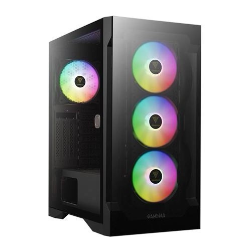 READ DESCRIPTIONGamdias Talos E2 Elite Tempered Glass ATX Pc Case Tempered Glass