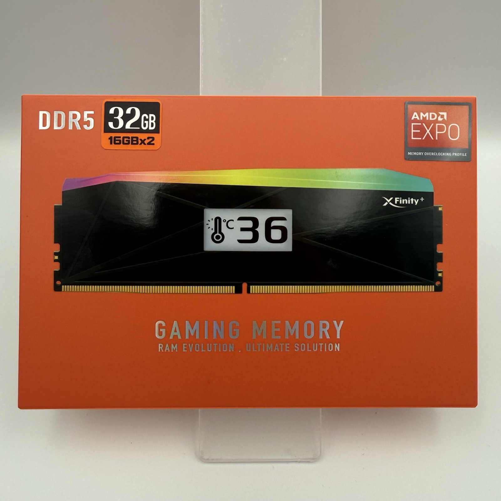 V-COLOR OLED XFinity+ DDR5 32GB (2x16GB) 6000MHz CL30 1.35V SK Hynix IC RGB Gami