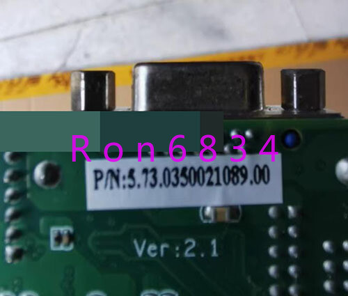 1pc used North China HR-6566 main board PN:5.73.0350021089.00