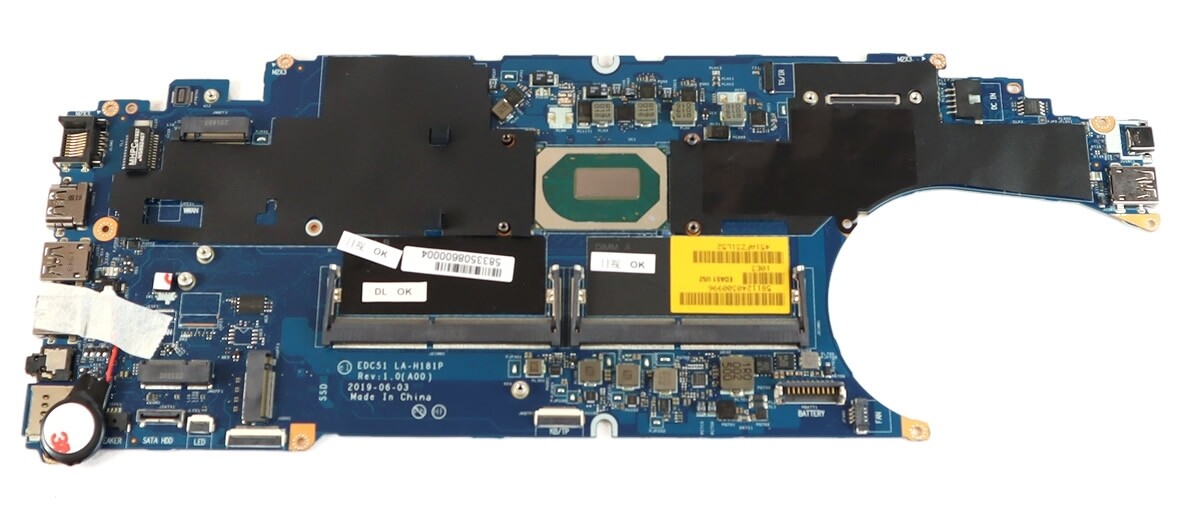 NEW Dell 4JFKD Precision 3541 Motherboard i5-9400H Quad 2.5GHz w UMA Graphics