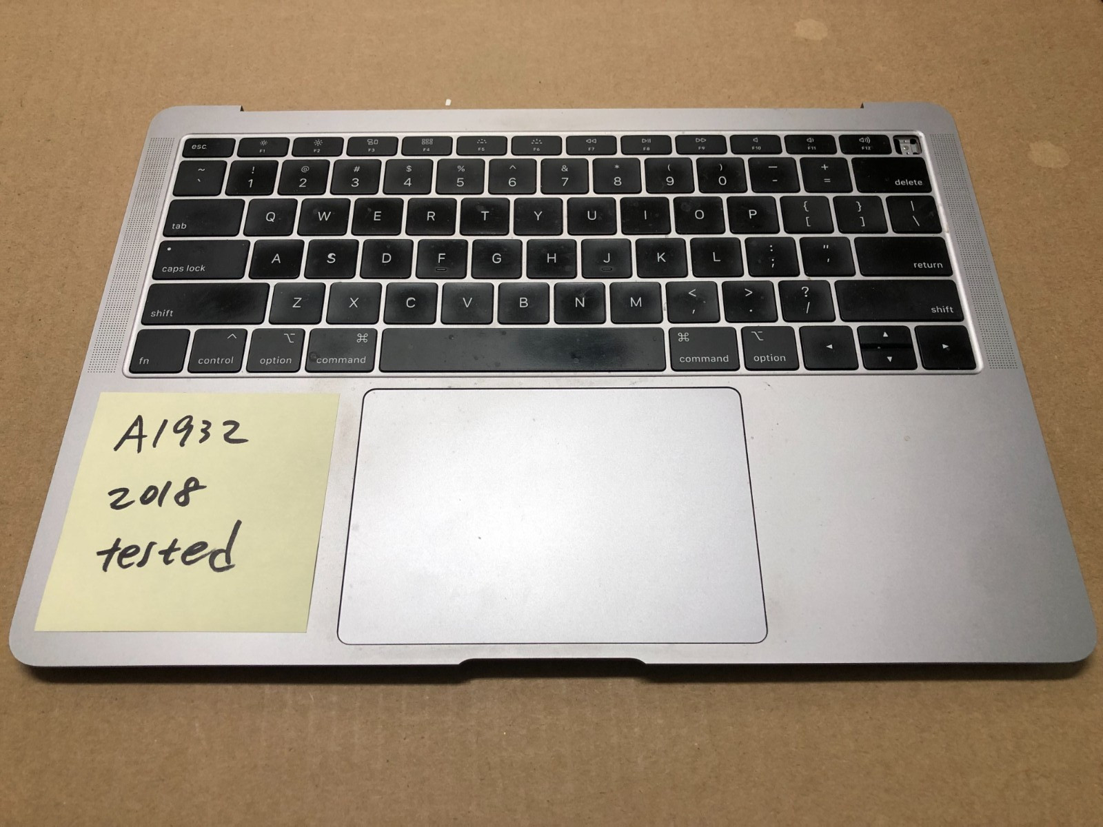 Macbook Air A1932 2018 Keyboard & TP, Space Gray , all keys are tested