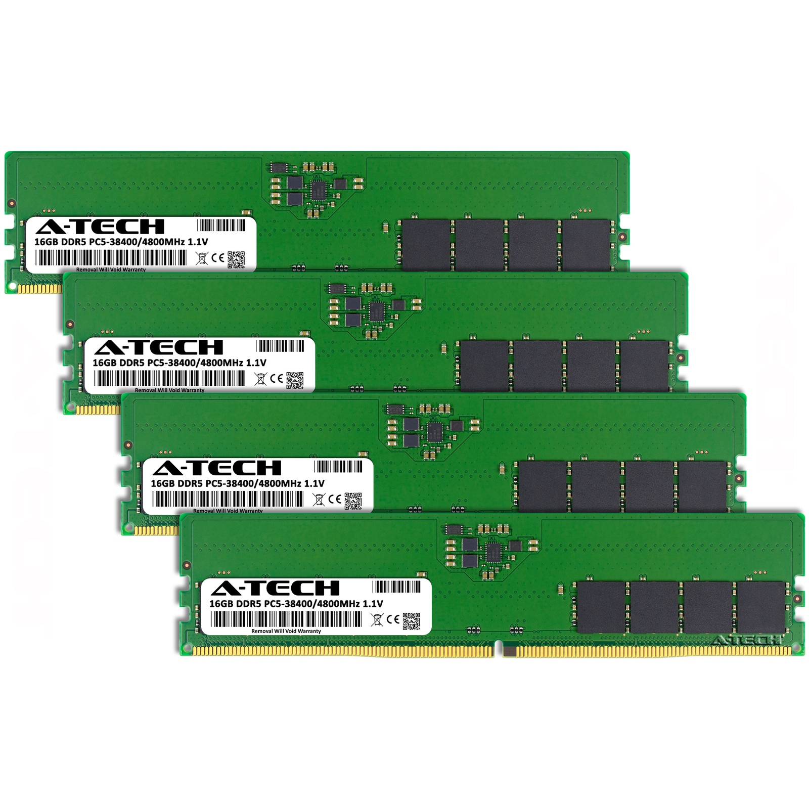 64GB 4x 16GB DDR5-4800 Supermicro 531AD-I Memory RAM