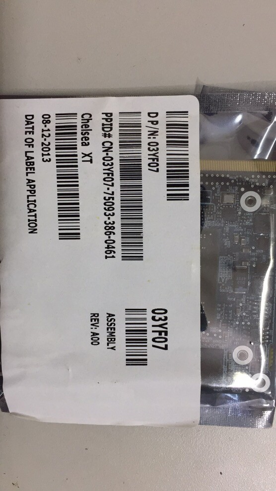 For Dell Precision M4700 AMD FirePro M4000 1GB Graphics Card 03YF07 3YF07