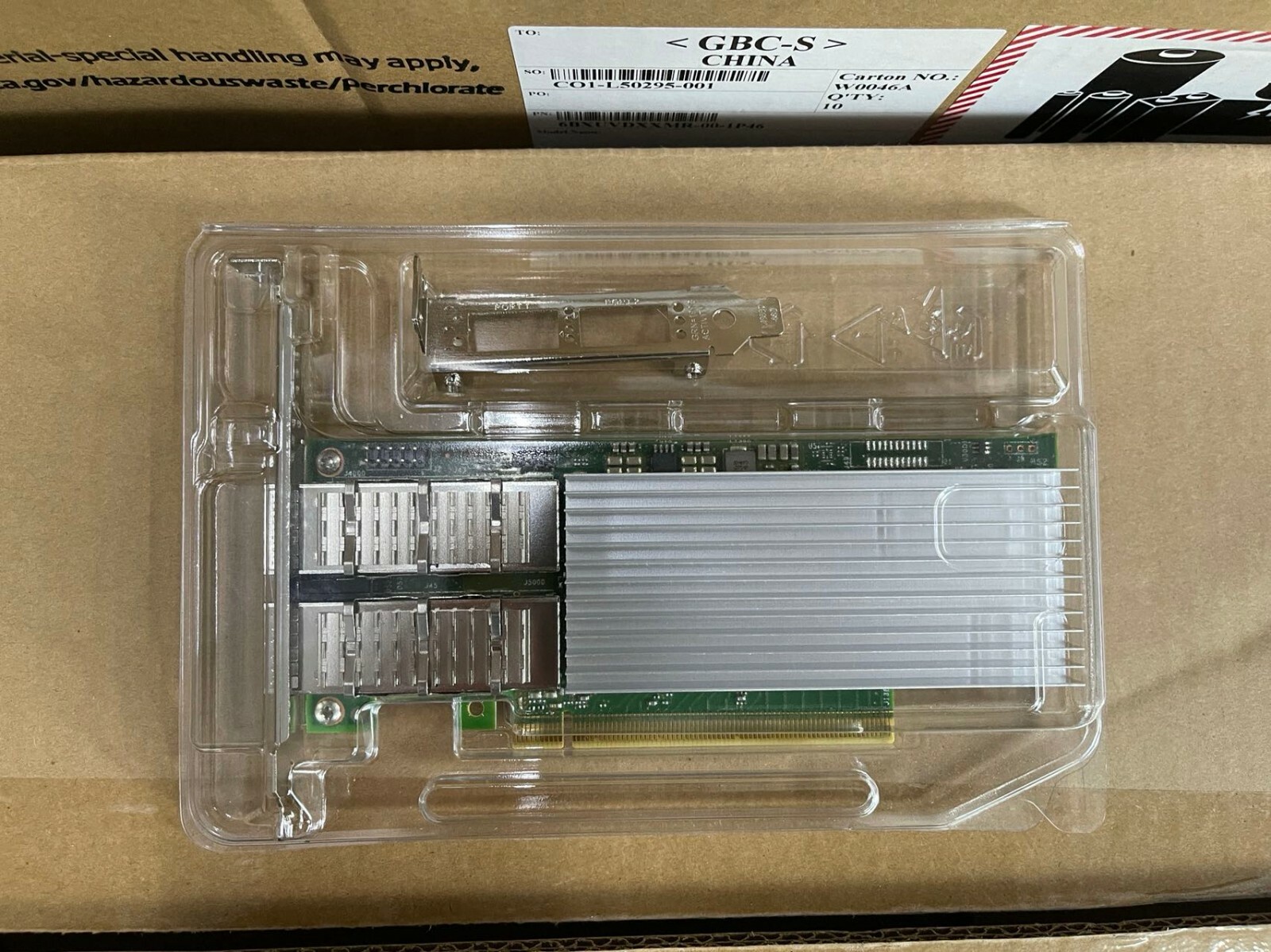NEW E810-CQDA2 Intel 100GbE Dual Port QSFP28 Eth Network Adapter E810CQDA2