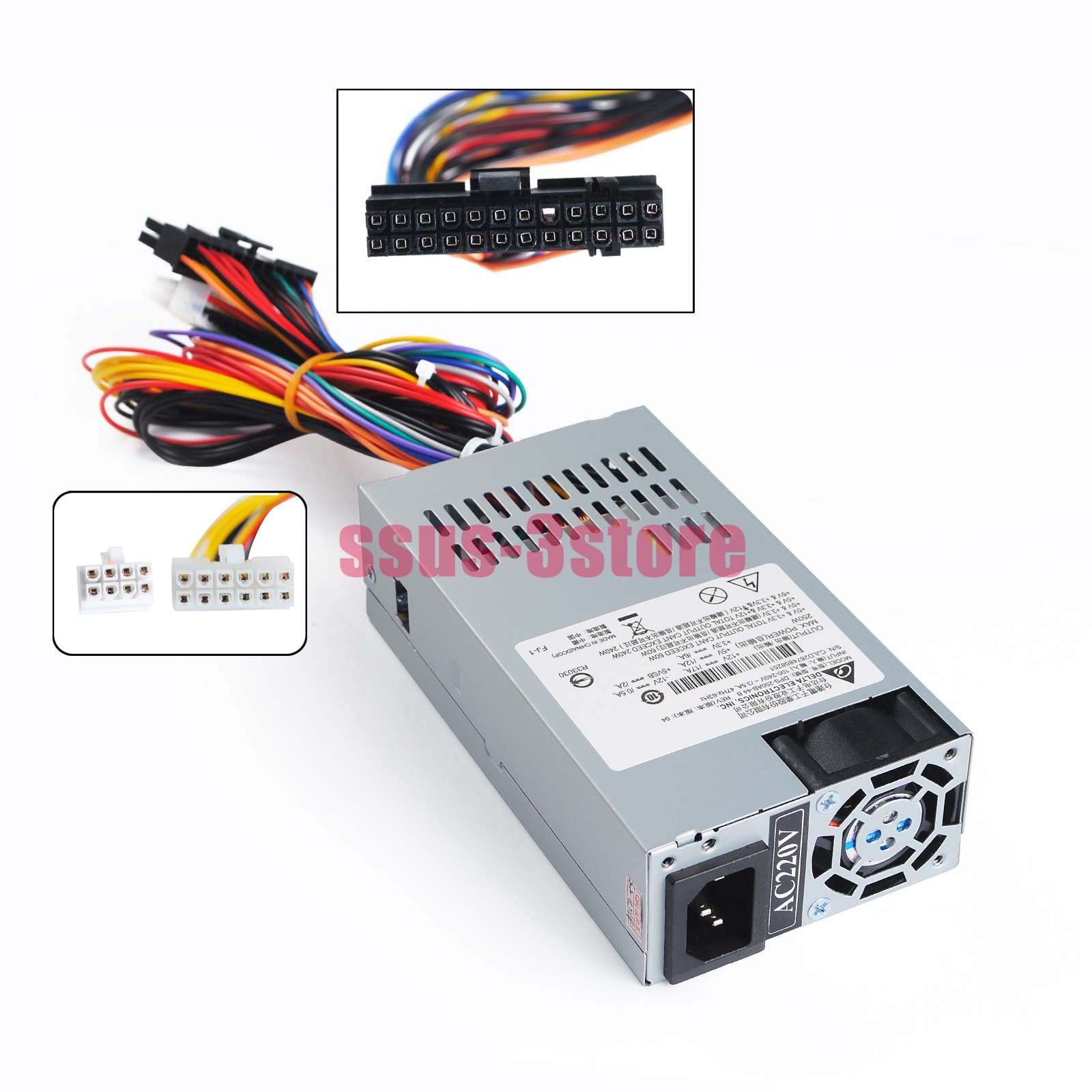 250W Power Supply 24+12+8Pin For Synology DPS-250AB-44B DS1515+ DS1815+ DS1812+