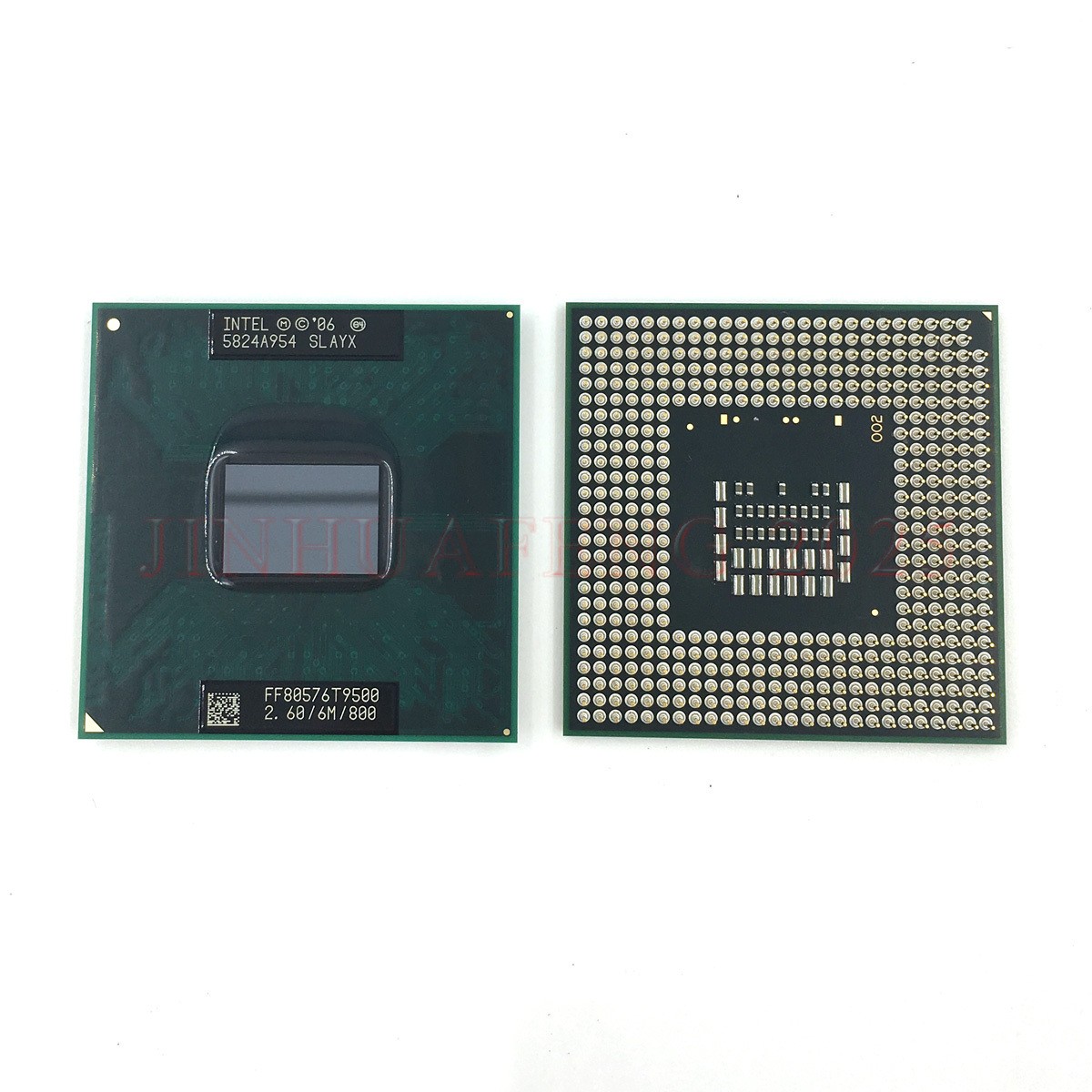 Intel Core 2 Duo T9500 2.60GHz 6M 800MHz SLAYX CPU Dual-Core Processor