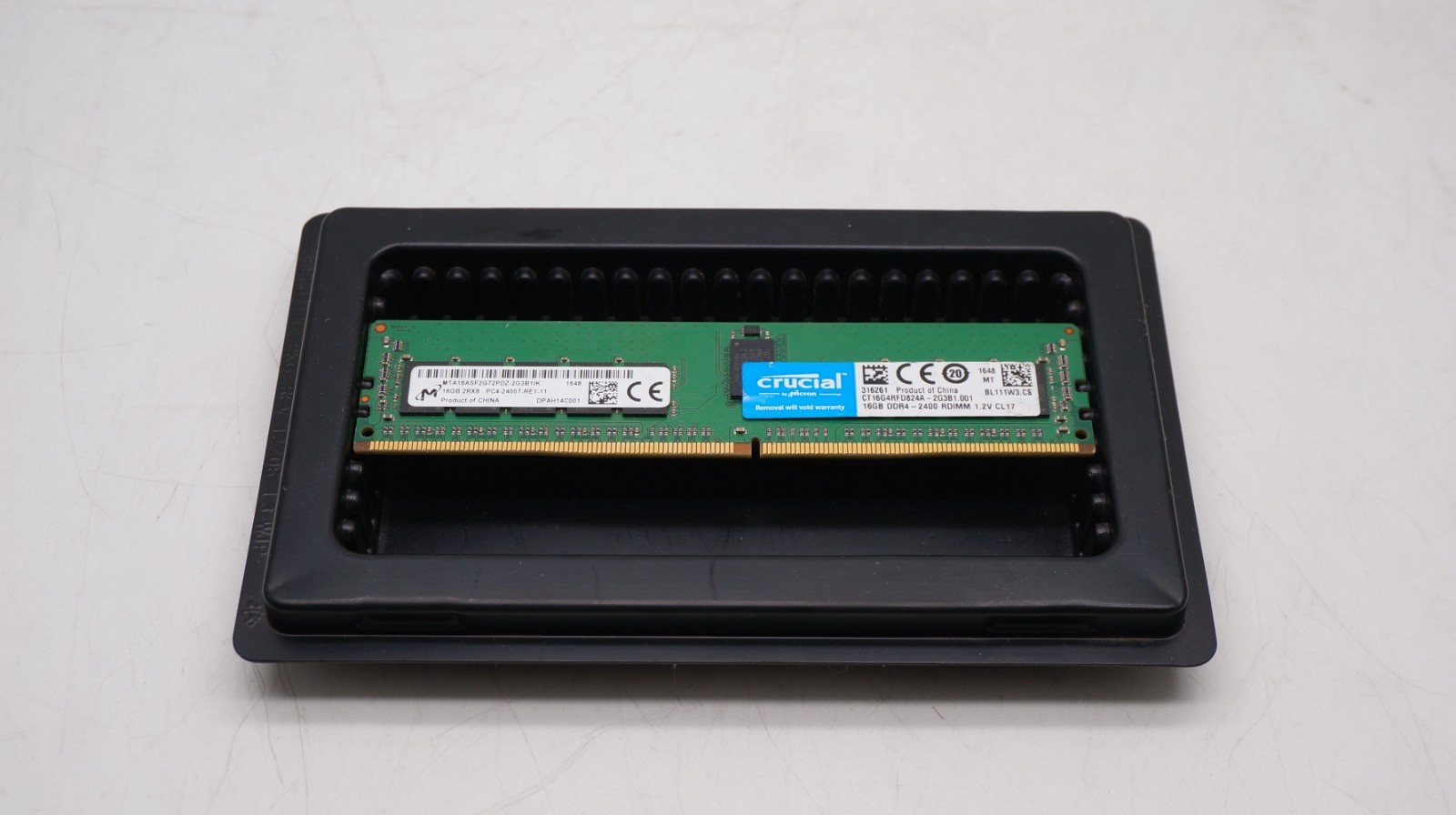 Crucial 16GB PC4-2400T ECC Server memory – CT16G4RFD824A-2G3B1