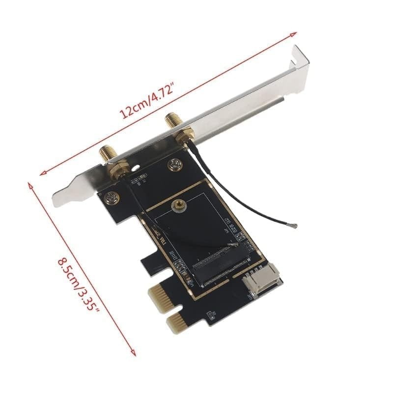 AX210 Desktop Wi-Fi Kit | 2.4 Gbps | Bluetooth 5.3 Support | PCIe x4 | Wi-Fi 6E