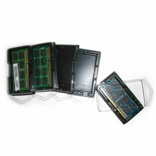 100x NEW Laptop RAM Memory Packaging Storage Box Case Protective Plastic Shell