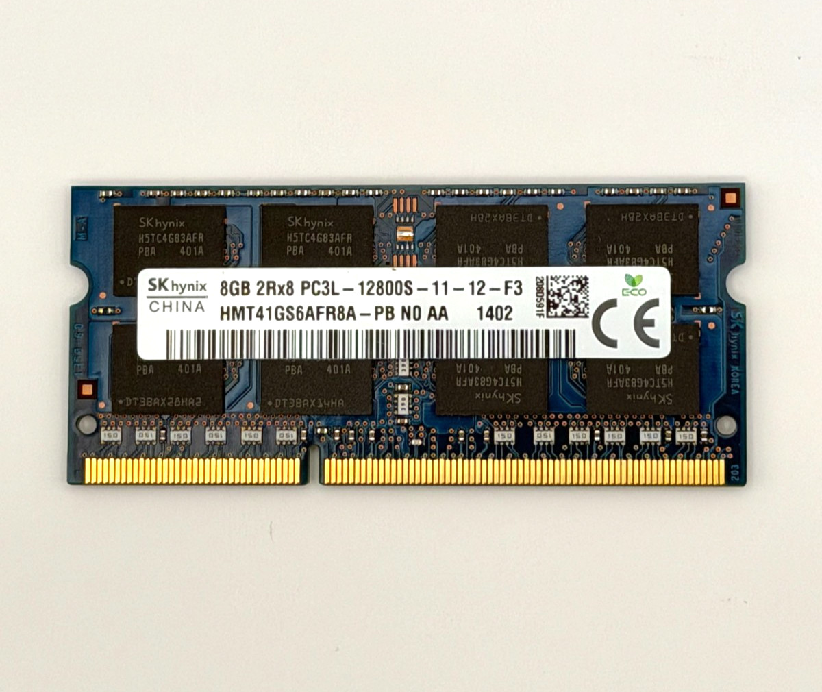 SK hynix 8GB PC3-12800 (DDR3-1600) Memory (HMT41GS6BFR8APB)