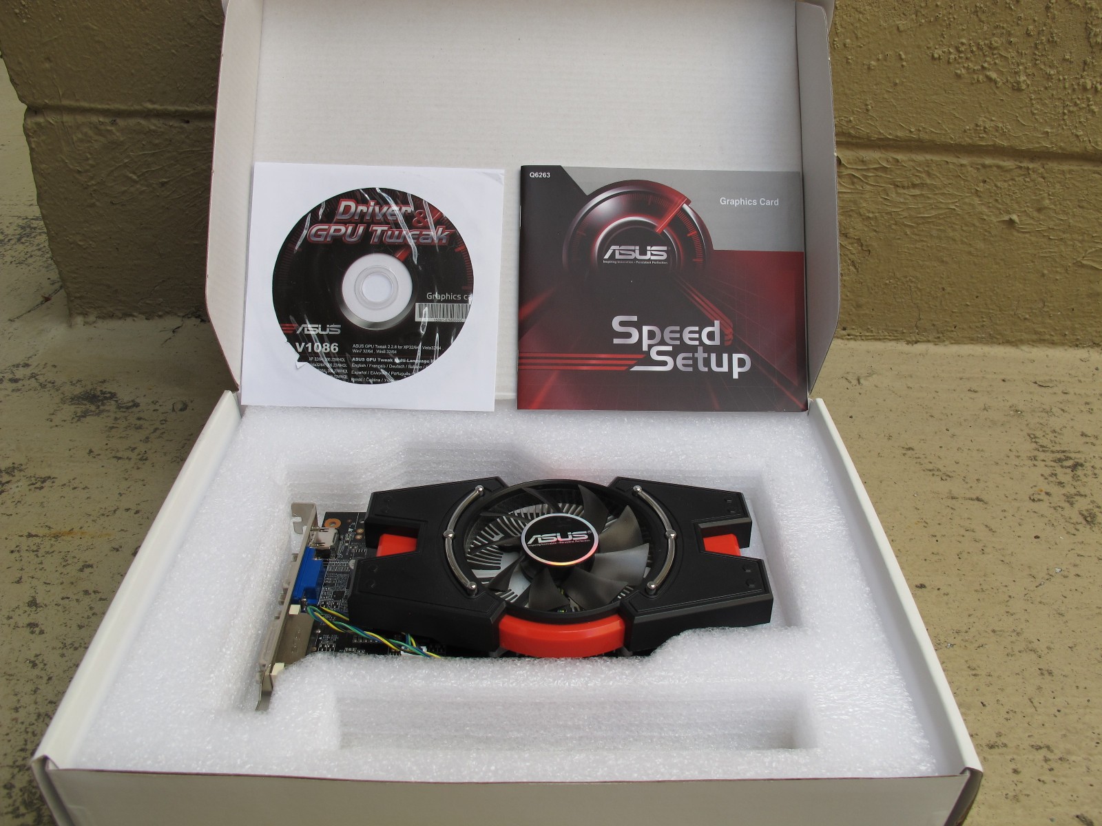 ASUS GeForce GTX 650-E-2GD5 2GB GDDR5 PCI Express NOS Tested Working