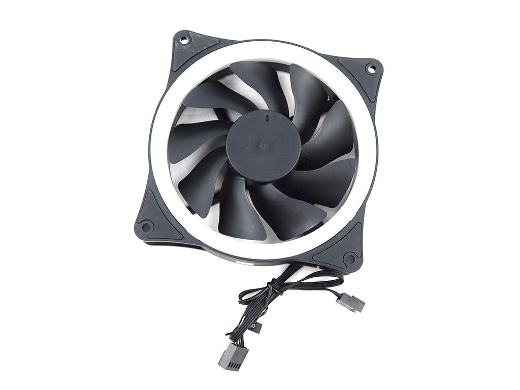 COOLER MASTER DF1202512B2UN DESKTOP 120MM RGB 4-PIN 12V BLACK CASE COOLING FAN