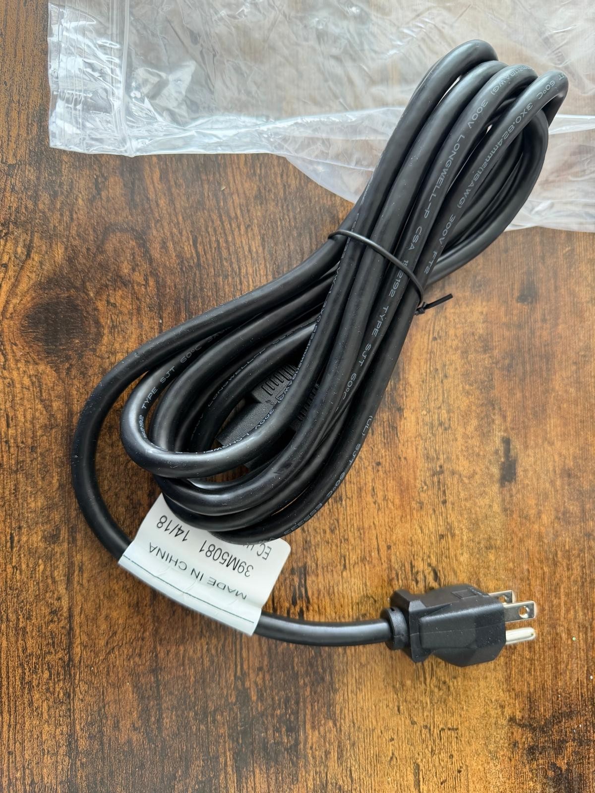 Lot of 2 – IBM 39M5081 9FT 10A 125V Power Cords Cables