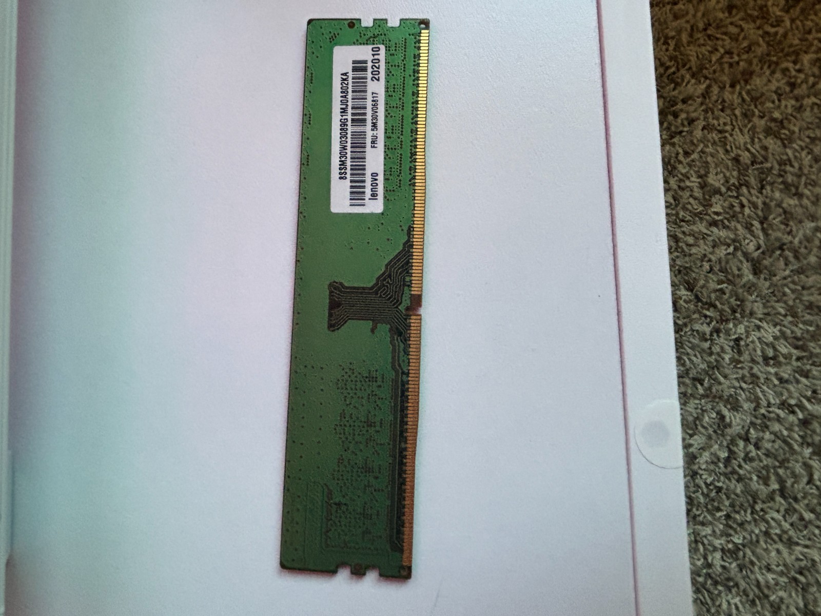 Samsung 16 gb (8GB 2x) RAM m378a1k43db2 cvf