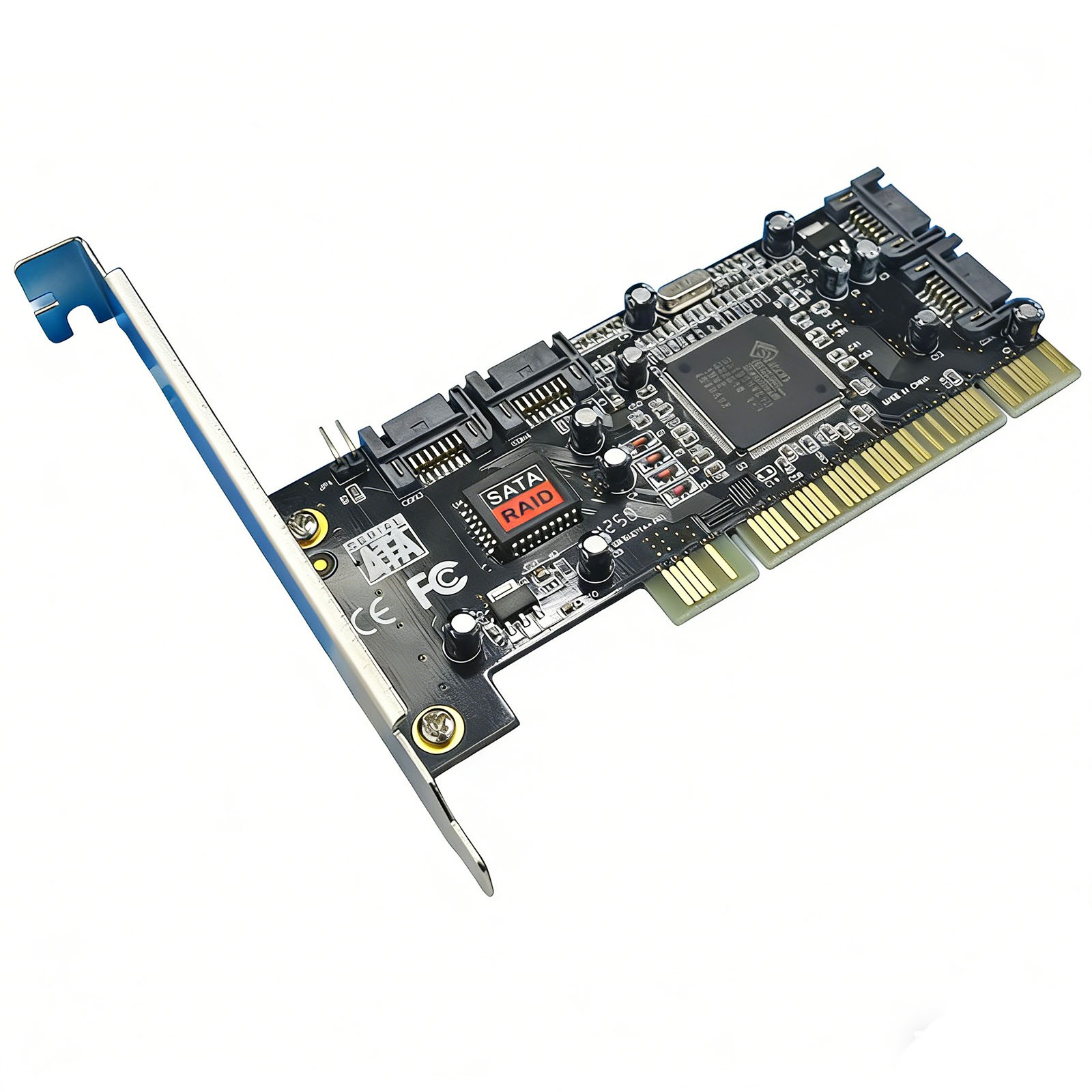 PCI to 4 ports SATA Serial ATA RAID Sil3114 3114 Converter Controller I/O Card