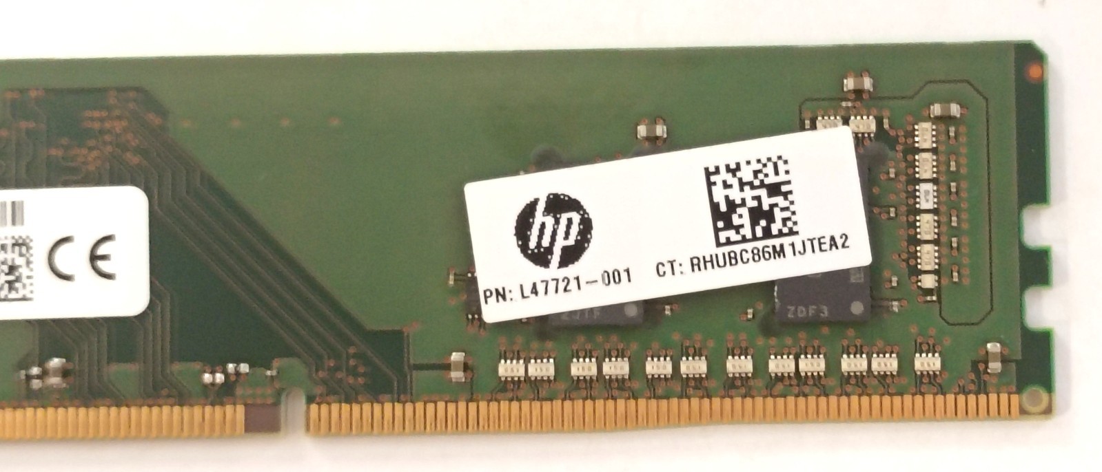 Micron HP OEM 8GB 1Rx8 PC4-3200AA-UC0-13 HP L47721-001 Desktop Memory