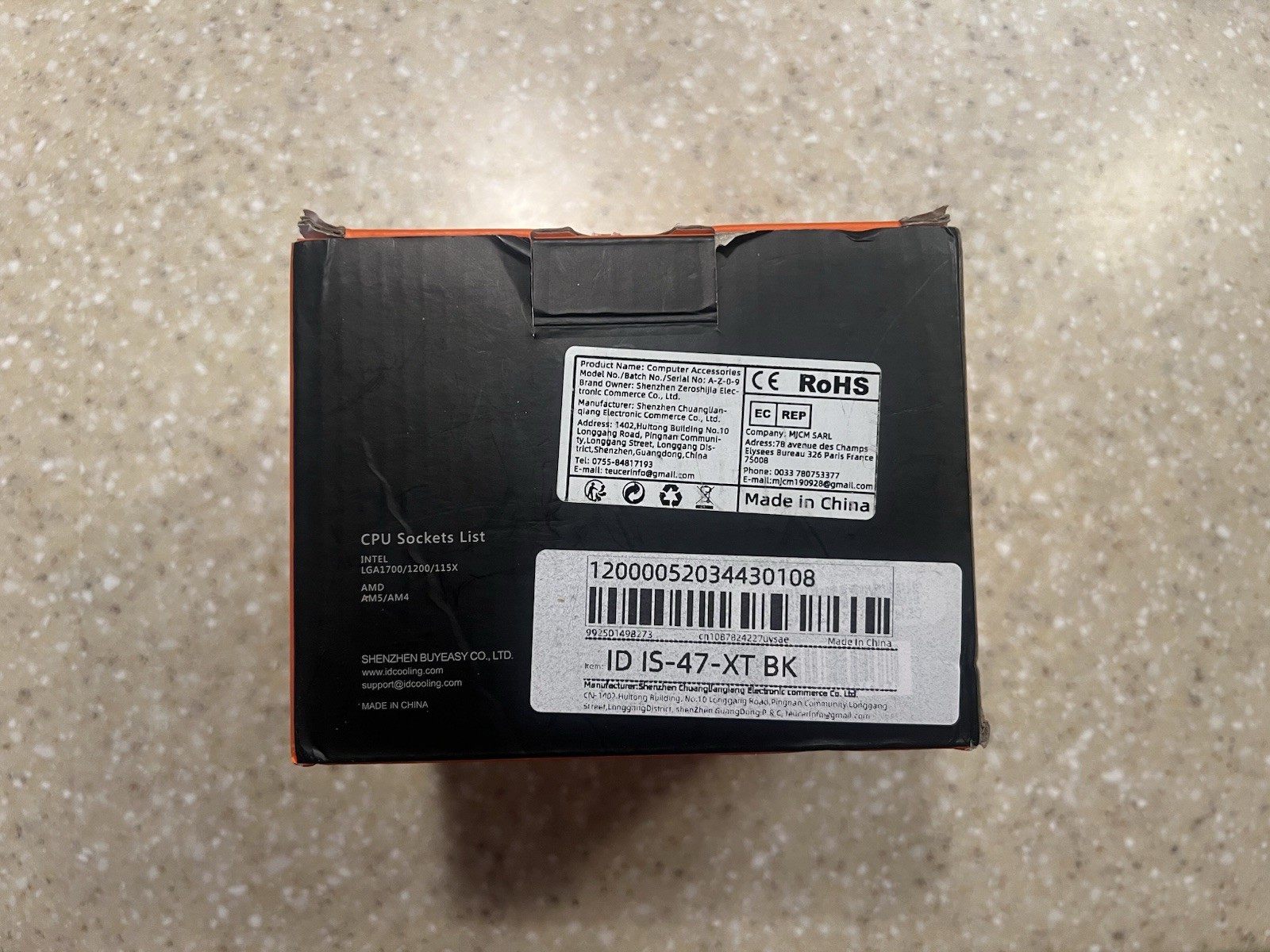 ID-COOLING IS-47-XT 47mm Low Profile CPU Cooler 4 Heatpipes CPU Air Cooler