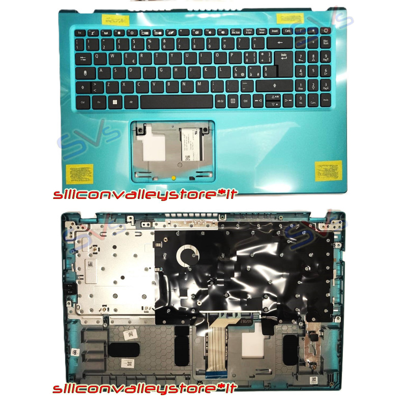 Palmrest BLUE Keyboard for Acer Aspire A115-32 A315-35 A315-58
