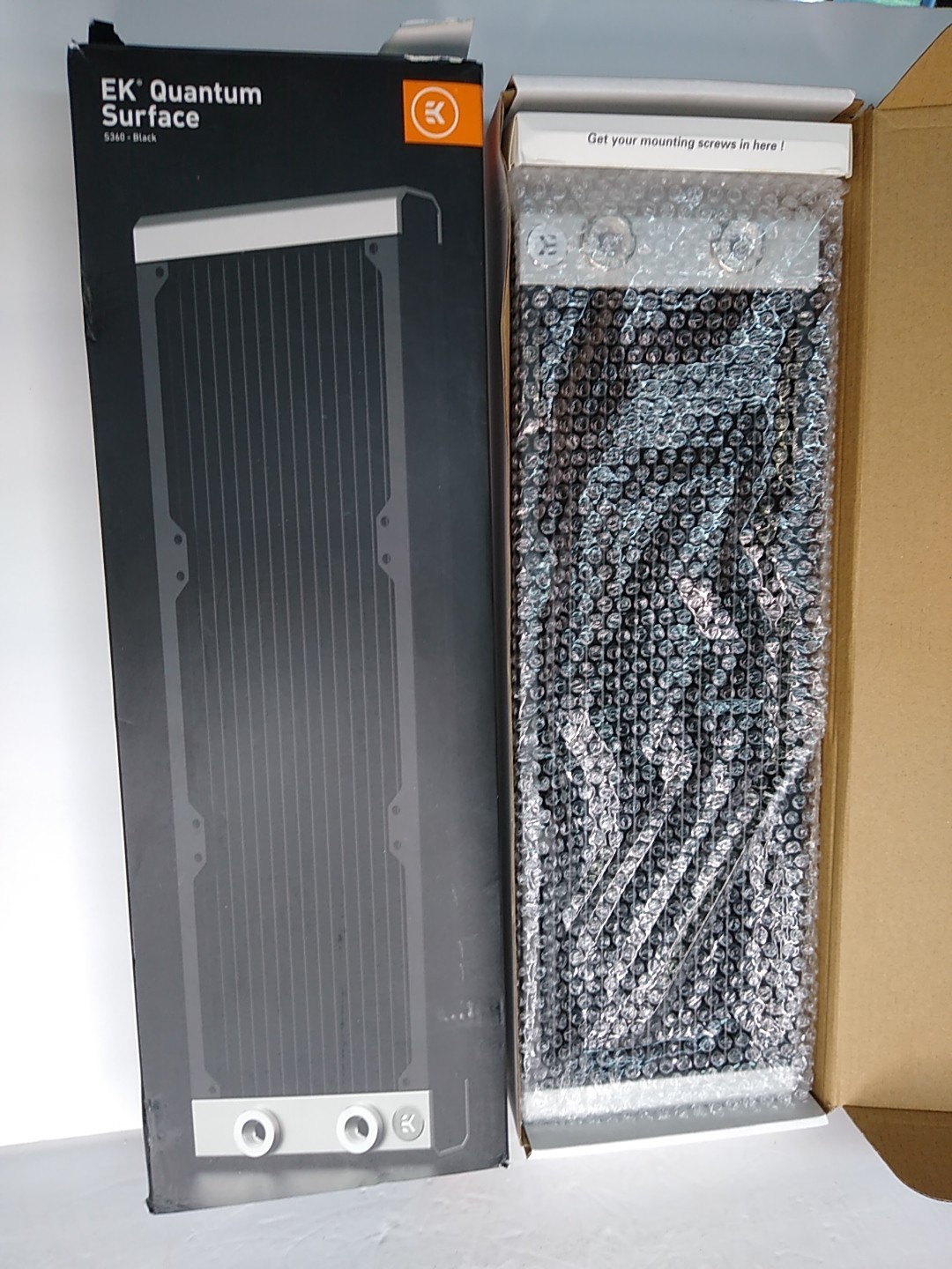 OPEN BOX EKWB EK-Quantum Surface S360 Computer PC Radiator Black Edition