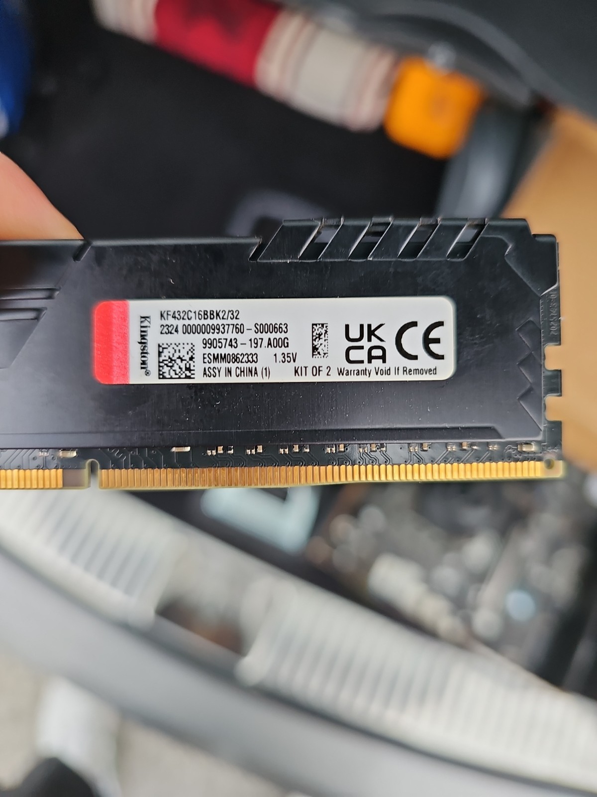 Kingstone FURY BEAST 32GB (2×16) 3200 MT/S