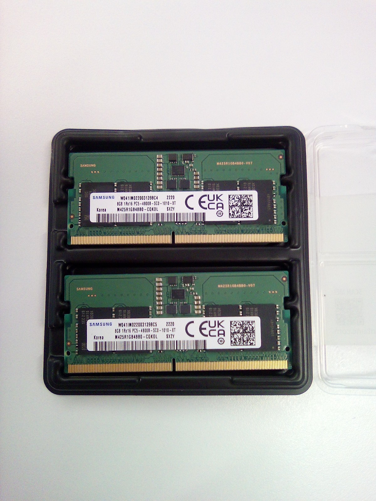 New Open Box Samsung RAM – 16GB (8GBx2) DDR5 4800 MHz