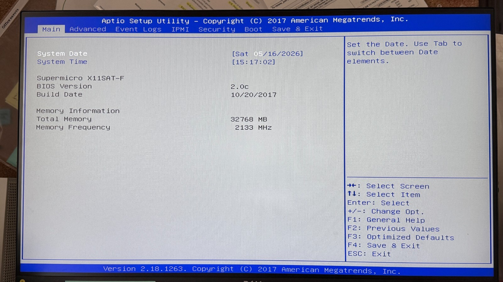 Supermicro X11SAT-F ATX W/Intel Xeon E3-1245 V5 @ 3.50GHZ, 16GB DDR4, I/O Shield