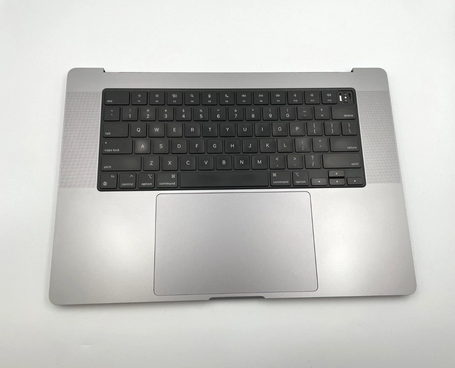 OEM Apple MacBook Pro 16″ M1 2021 A2485 Top Case Keyboard Palmrest Silver A-