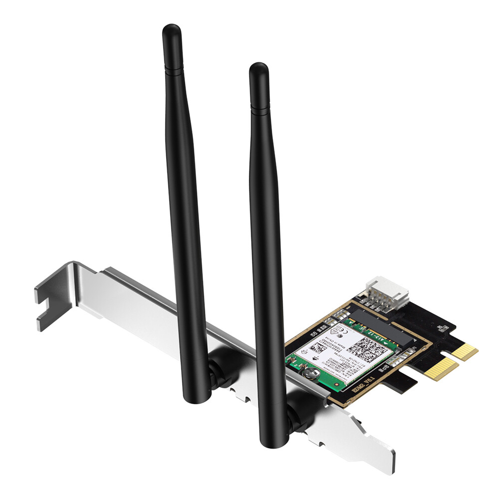PCI-E Wireless WIFI 6 Network Card Adapter 2.4G 5.8G IEEE 802.11. for Inel AX200